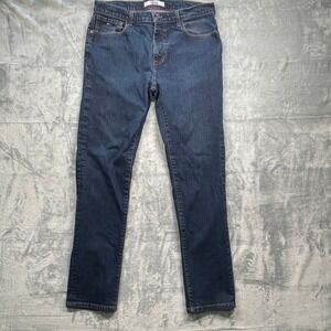 Tommy Hilfiger Denim Men's Dark Wash Straight Leg Jeans 34x32